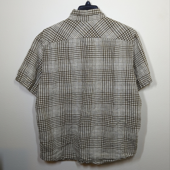 Everlane Men's Shirt Beige Short Sleeve Button Down 100% Linen Size XL - Picture 6 of 6